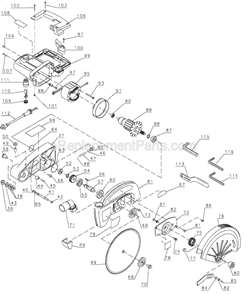 Part Location Diagram of 429946-00 DeWALT Switch